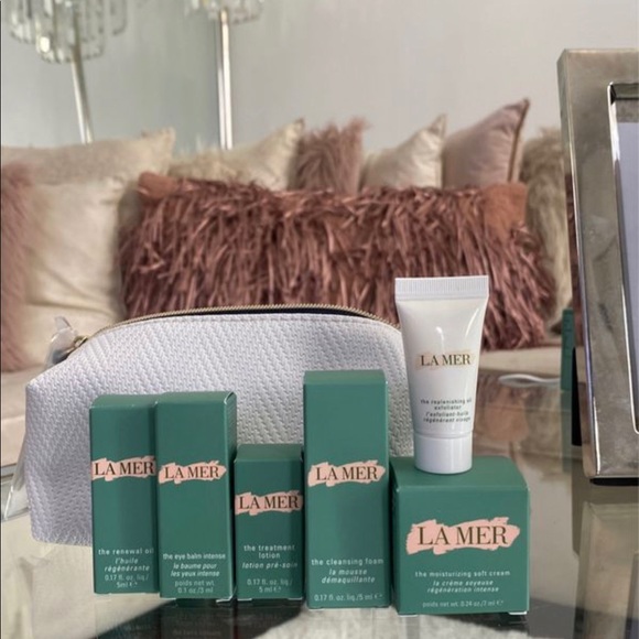 LA MER トラベルセット Amazon.com : La Mer Skincare Travel Size Gift Set Lifting and